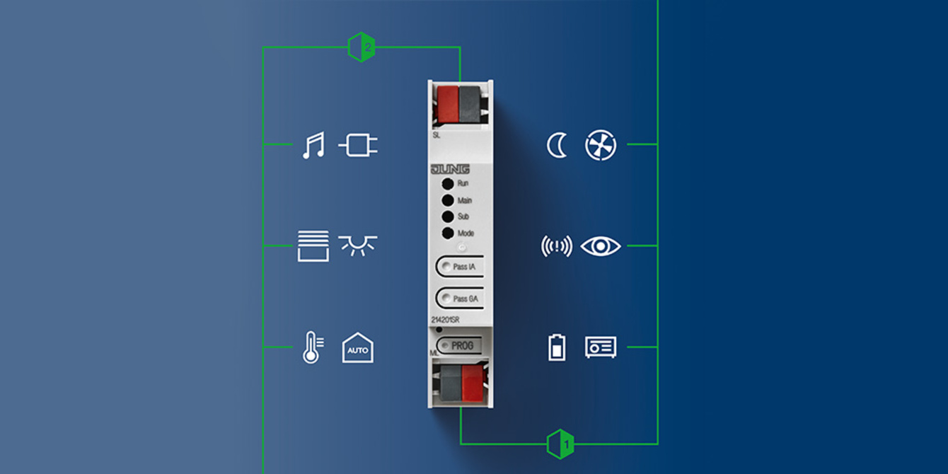 KNX Bereichs- und Linienkoppler bei Beckel Elektrotechnik in Rosbach